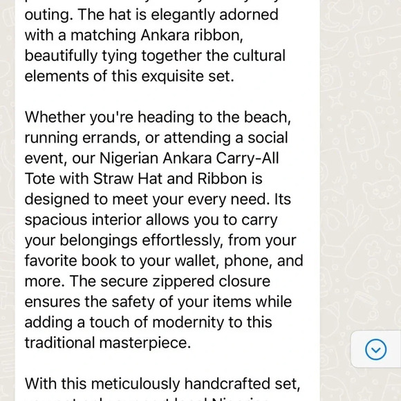 Vintage  💕Kweenzyafrik Ankara printed handmade Keimie Carry all Tote bag - Picture 10 of 16